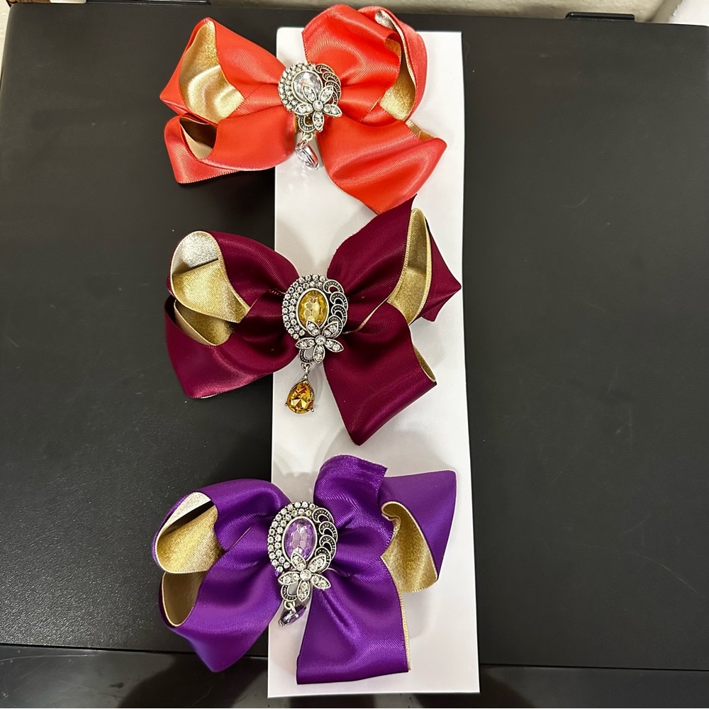 Girls Hair Bow Clips